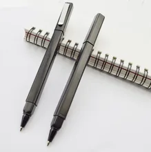 

1PCS Hot sell Promotional Square Ball Pens Plastic Black Ink Ballpoint Pens Stationary Gift Pens for Writing School Supplies