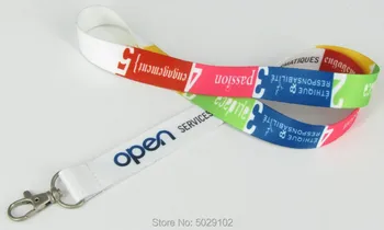 

DIY custom desgin full color printing keychain lanyard webbing ribbon neck strap fabric badge phone holder necklace accessory