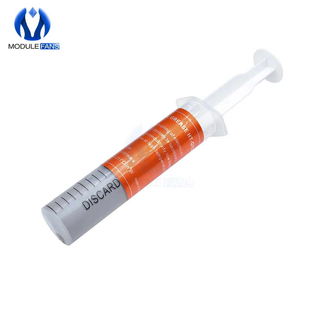 

30g Grey Thermal Grease Paste Compound Silicone for Computer Desktop CPU Heatsink Heat Sink Tube