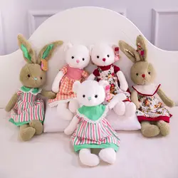 Милый кролик медведь плюшевые игрушки кролик плюшевое животное дети спящий мате кукла ребенок сопровождать сон игрушка Подарки для детей