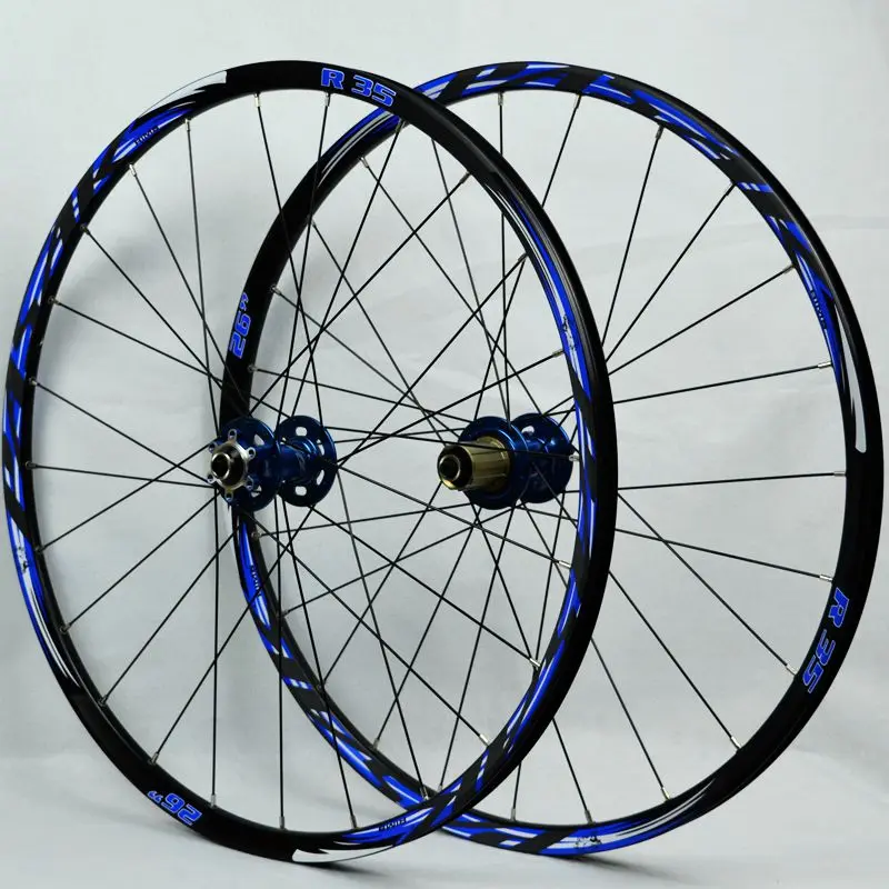 Горный велосипед колесо переднее 2 заднее 4 подшипник Япония концентратор 24 h супер гладкое колесо колесная колесо Rim26in 27,5 дюйма QR 1580 г