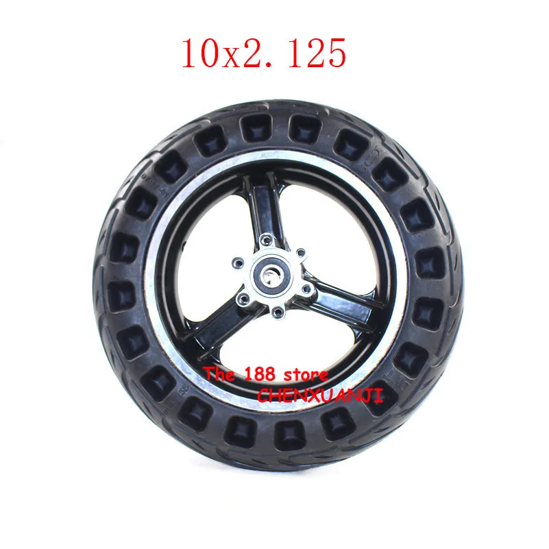 Free Shipping High Performance 10x2.125 10" Solid Honeycomb Wheel with Good Quality for Smart Electric Balancing Scooter Fold