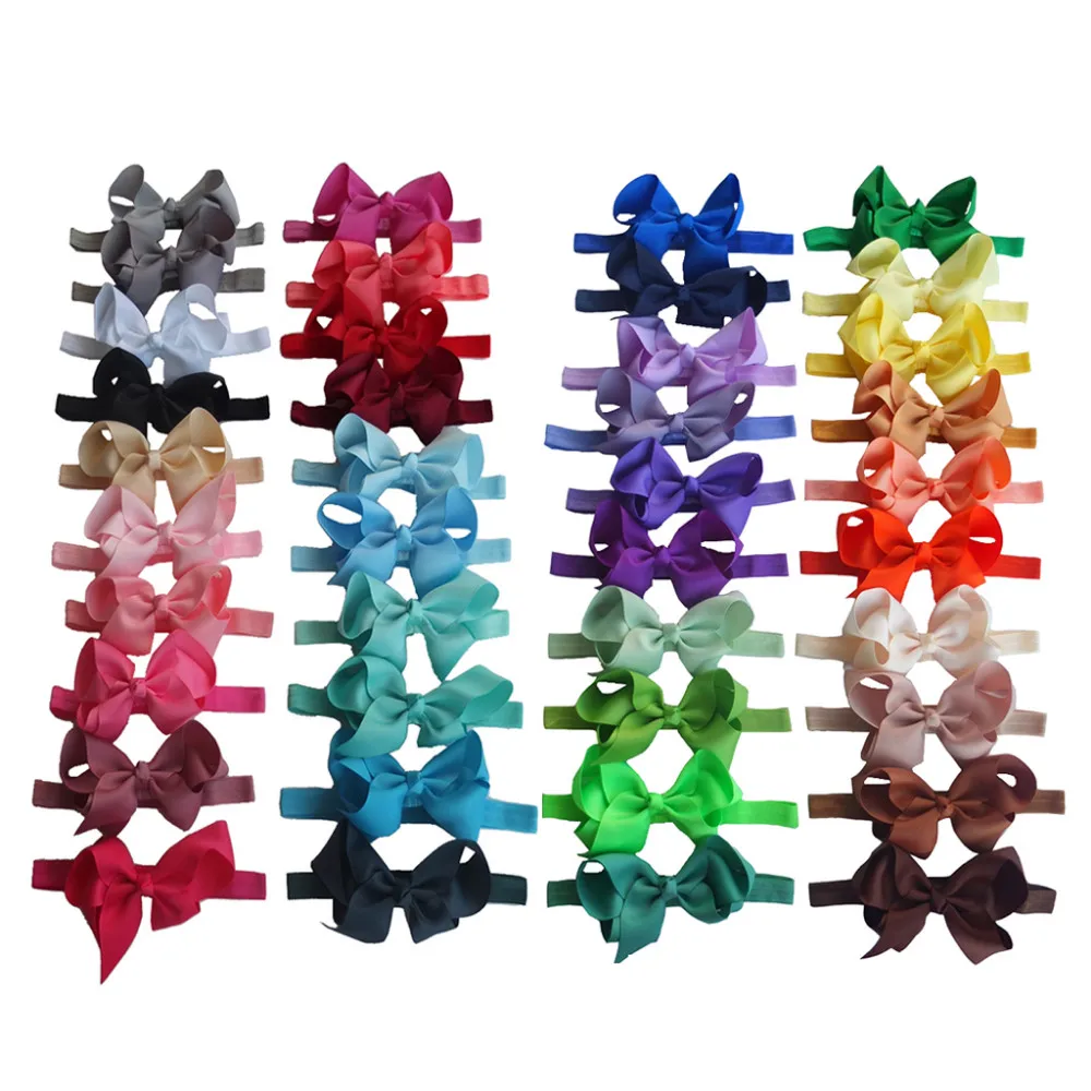 4'' bow with headband