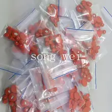 6 компл. = 102 шт. кларнет колодки Bb сопрано оранжевый кожаный колодки