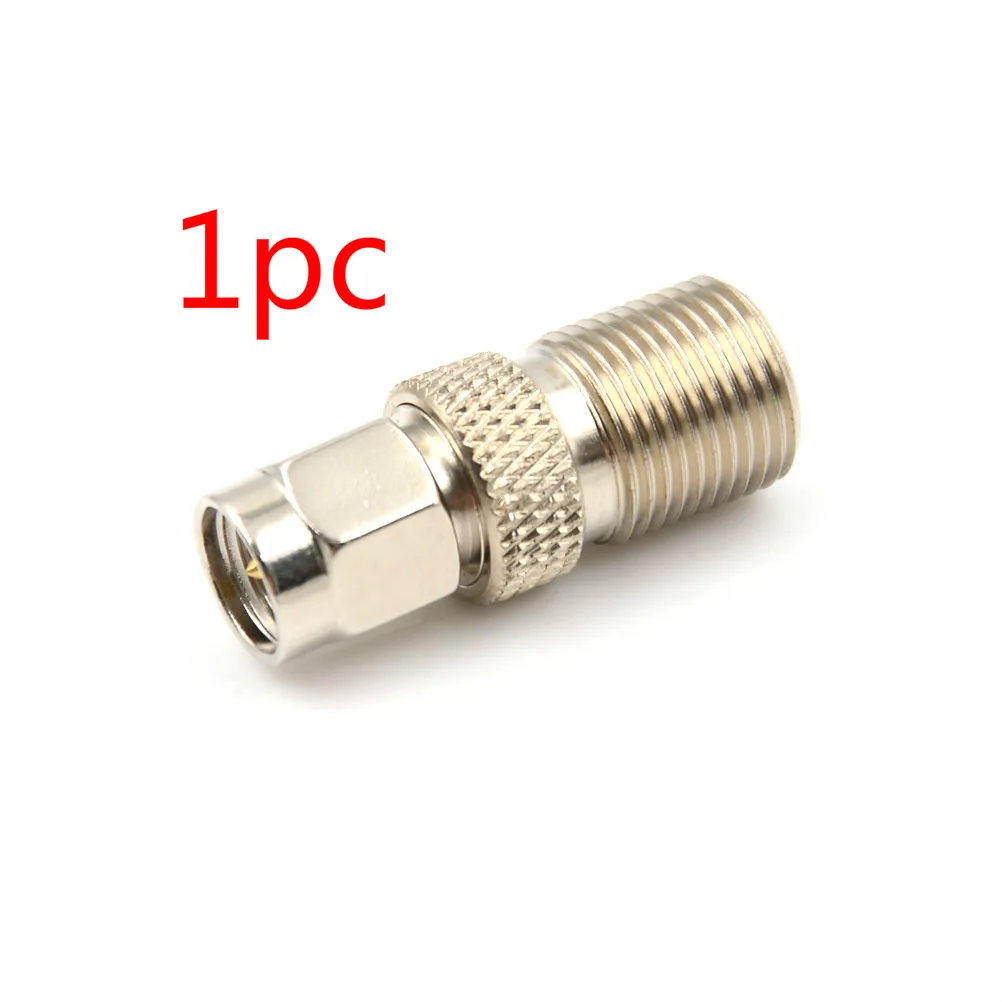 100 Pack Lot RCA Male Plug to F Female Coax Jack Adapter Connector Coupler RG59