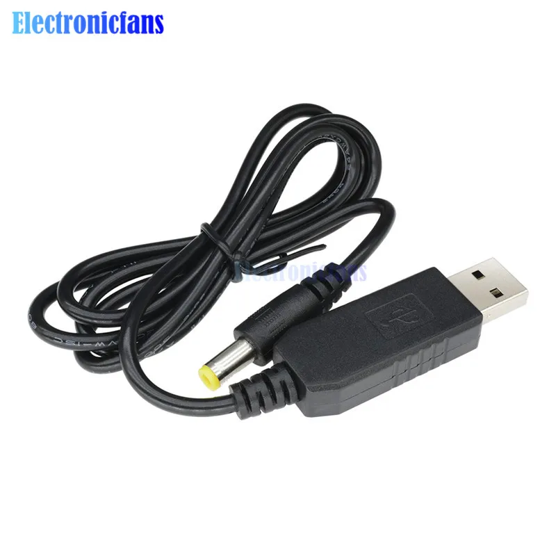 Кабель преобразователь diymore USB с 5 в пост. Тока на 12 2 1x5 мм|usb dc|usb dc 5vstep up module |