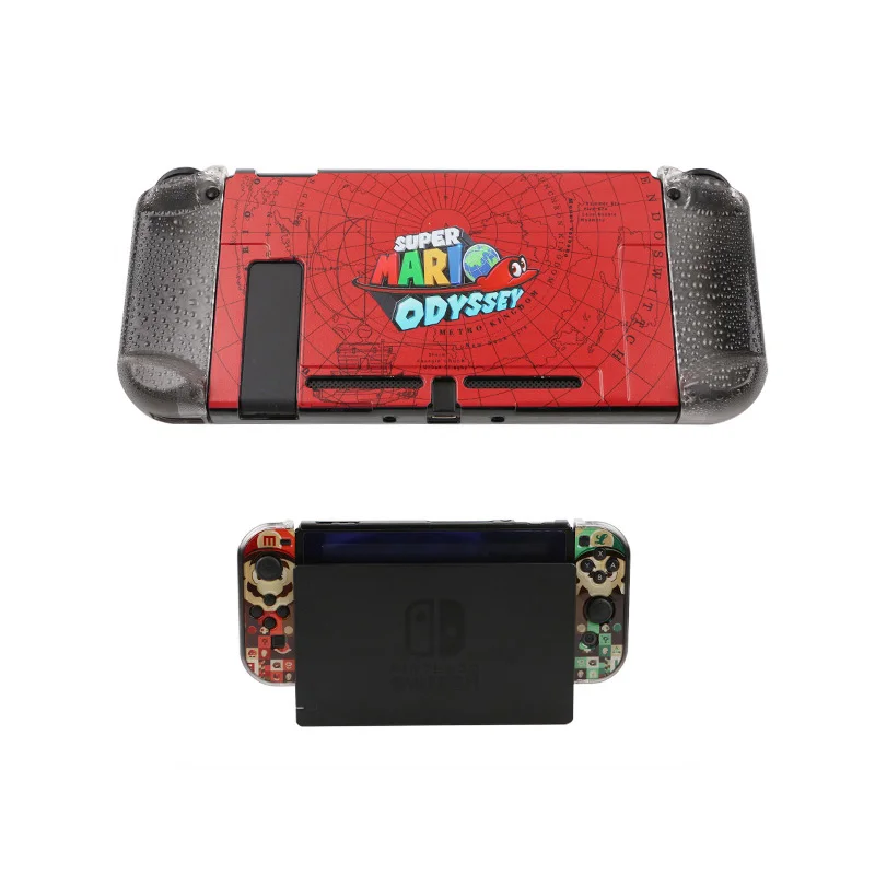 Nintend switch Hard Case and Joy-Con Controller Grips Fit-In-Dock Protection Shell Cover for NS Console Nintend switch Hard Case and Joy-Con Controller Grips Fit-In-Dock Protection Shell Cover for NS Console