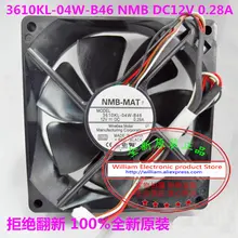 New Original NMB 3610KL-04W-B46 DC12V 0.28A 92*92*25MM Projector cooling fan