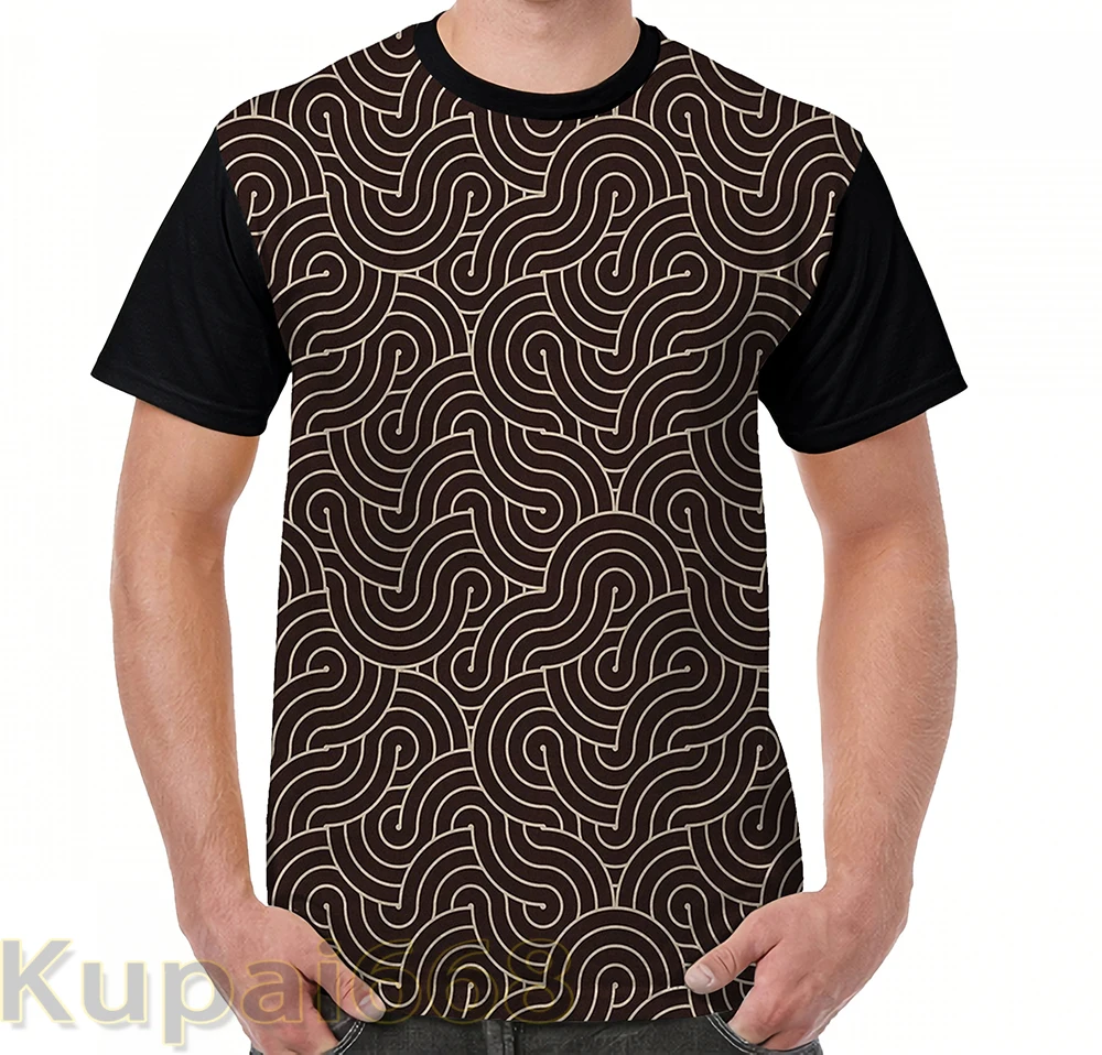 funny Graphic print t shirt men Tops tees SWIRL Coffee women T-Shirt Short Sleeve Casual tshirts | Мужская одежда
