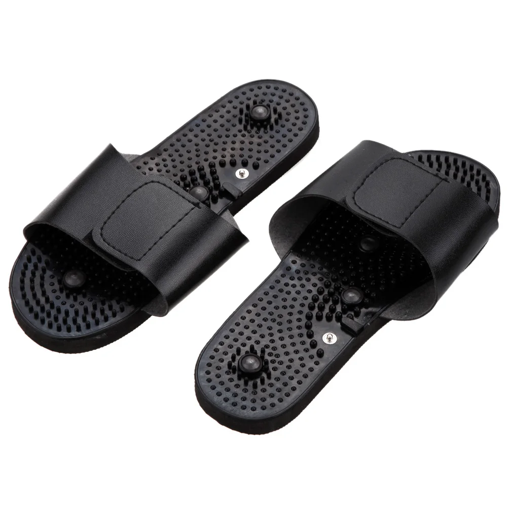 Tens Acupuncture Therapy Electrode Massage Slippers Body Foot Relaxing Massager Machine Physiothera