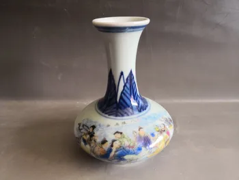 

China Old porcelain Pastel Painting porcelain vases