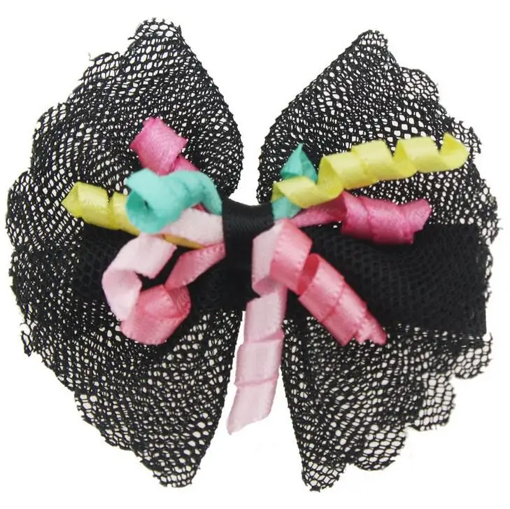 gauze ribbon with korker hairbow7