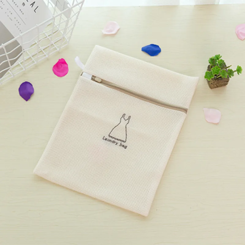 Laundry Bags for Washing Machine/Bra Underwear underpants Zip For Socks Mesh Zippered Lingerie For Clothes Wash Kit