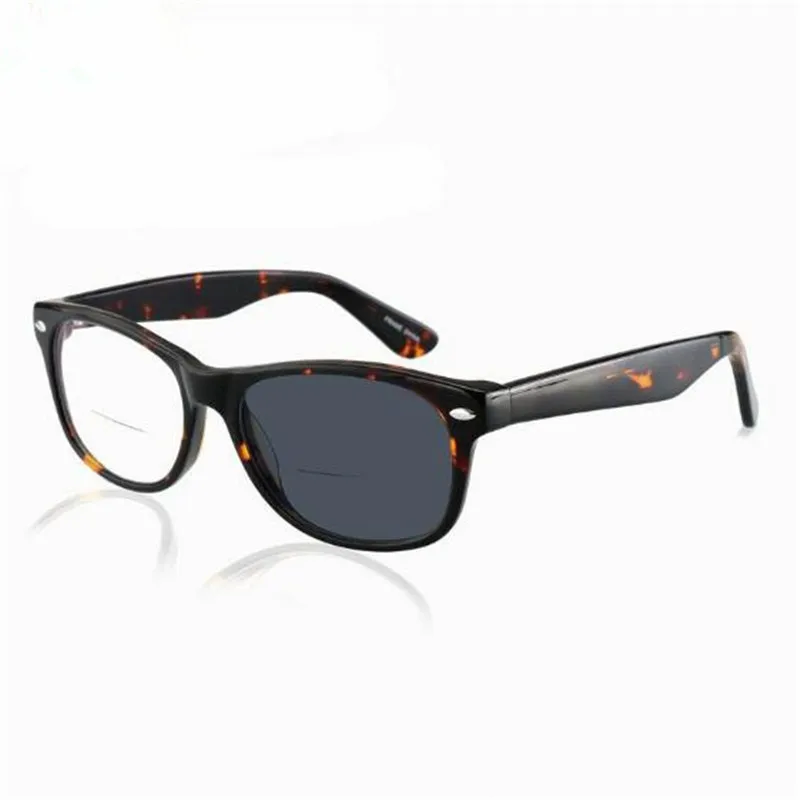 MONGOTEN Ретро бифокальные фотохромные очки для чтения унисекс полный обод ацетат Пресбиопия рамка диоптрия+ 1,0/+ 1,5/+ 2,0/+ 2,5/+ 3,0