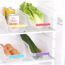 ABS коробка для хранения на холодильник практичная корзина контейнер коробка для сбора ванная комната горка под нее для яиц овощи