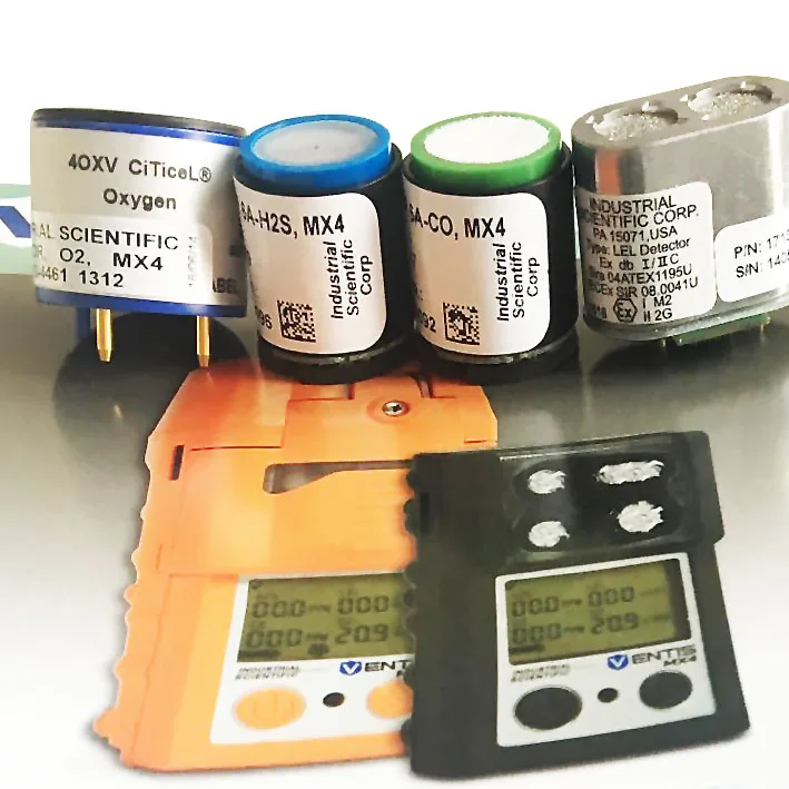 Industrial Scientific Ventis Mx4 Gas Detector Sensor H2s 17134479, Co
