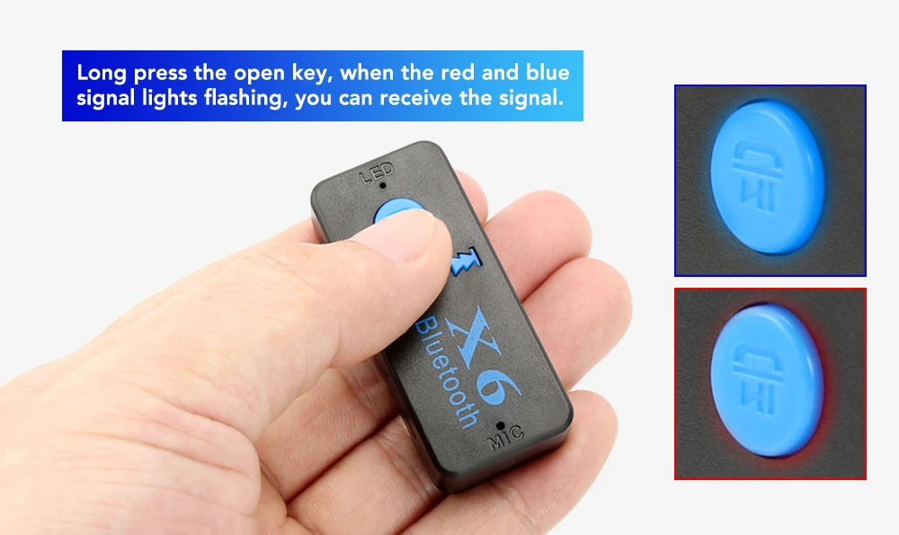 Car Bluetooth AUX Universal 3.5mm jack Bluetooth Kit Audio Adapter FM Transmitter Handsfree Phone Call Music Receiver