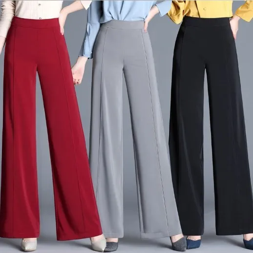 wide leg work pants womens