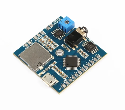 

10 Button Triggers MP3 Module 10 Trigger Ports MP3 Player Sound Module with Random Playback Feature on Per Button