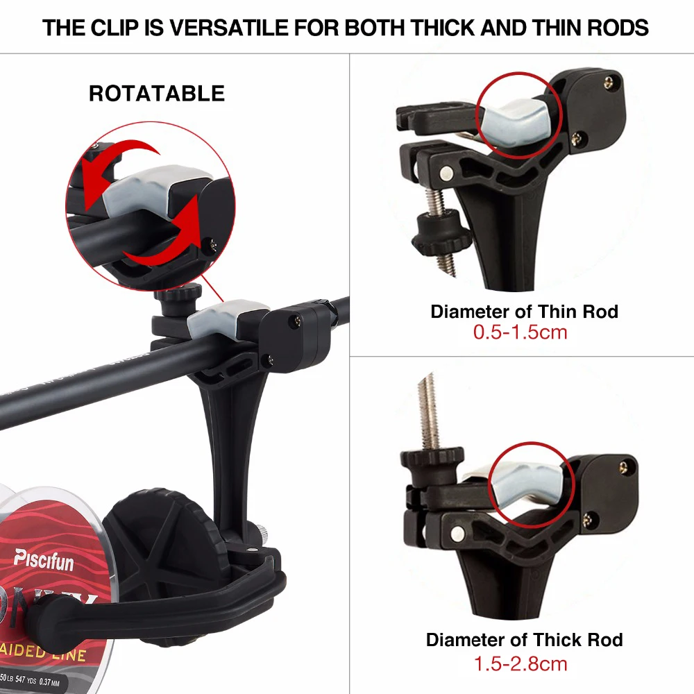 Fishing Line Winder Spooler Machine Spinning Reel Spool Spooling Station System