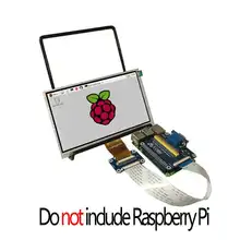 Raspberry Pi 7-дюймовый ЖК-дисплей 7 дюймов 800x480 дисплей и VGA разъем dpi драйвер