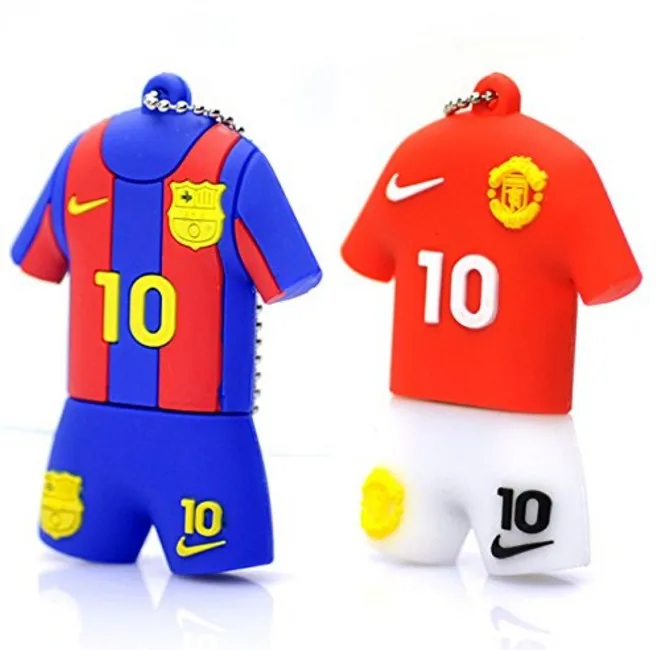 Флеш-накопитель USB в стиле Барселона Messi 10 номеров флешек 8 ГБ 4 16 32 64 карта памяти |