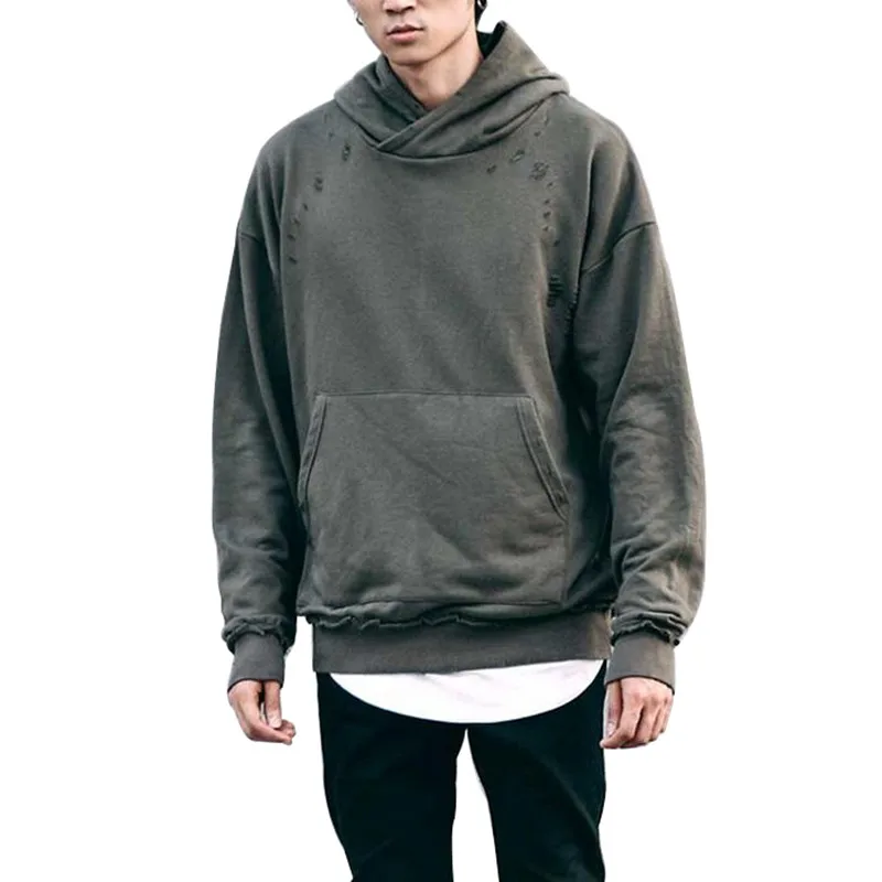 Online Buy Wholesale ripped hoodie from China ripped hoodie Wholesalers ...