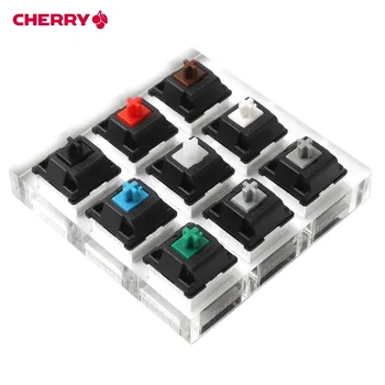 

4/9/12 Cherry MX Switches Keyboard Tester Kit Clear Keycaps Sampler PCB Mechanical Keyboard Translucent Keycaps Testing Tool