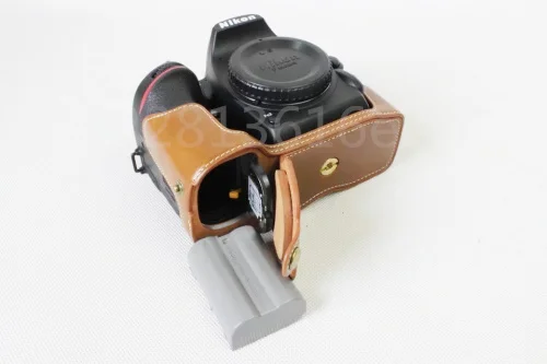 Новинка чехол для камеры Nikon D750 комплект из искусственной кожи с отверстием