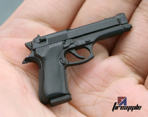 1:6 Bretta M9 4D пистолет Модель для 1" фигурка пластиковая черный солдат оружие аксессуар