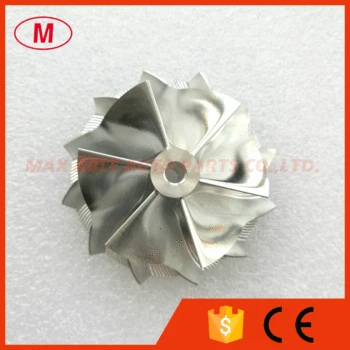 

TD04HL High Performance Turbo Aluminum 2618/Milling/Billet compressor wheel 49.62/61.01mm 6+6 blades Forward Rotation