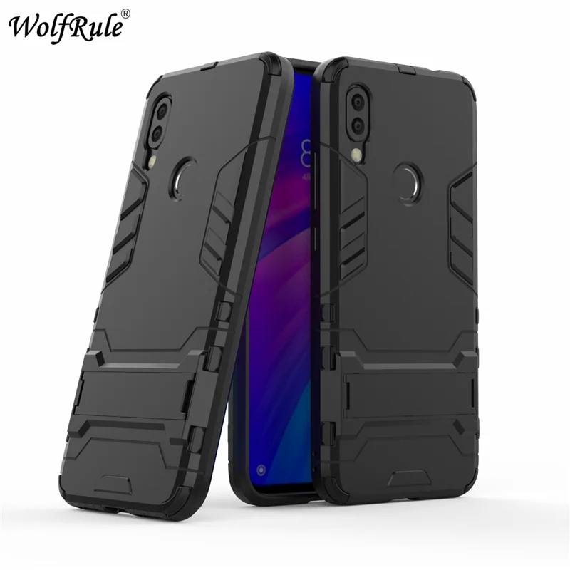 

Case Xiaomi Redmi 7 Case Shockproof Rubber Silicone Armor Hard Back Cover For Xiaomi Redmi 7 Case Funda On Coque Redmi 7 Celular