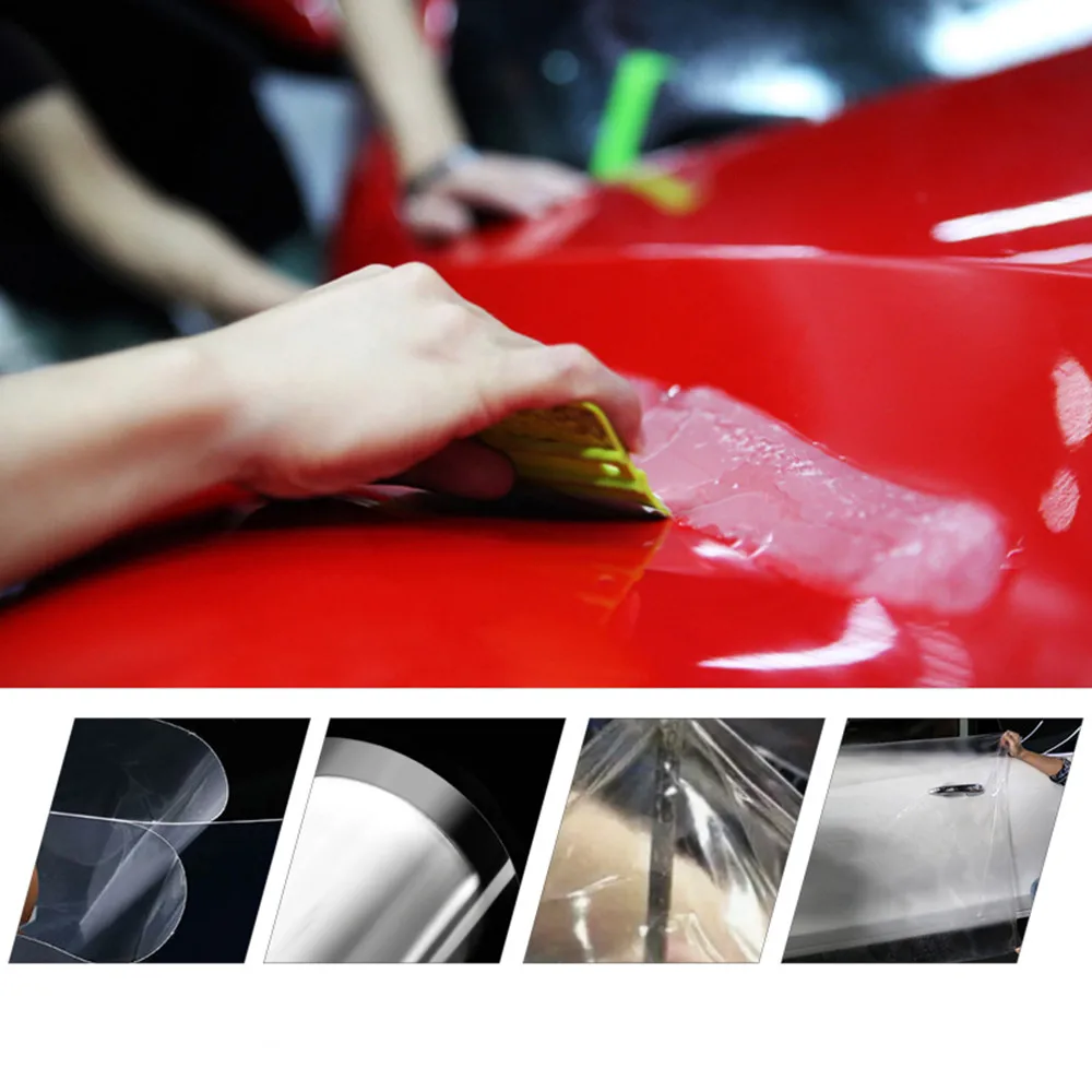Sunice Glossy Car Paint Protection Vinyl Film Transparent Film Wrap Car Body Self adhesive