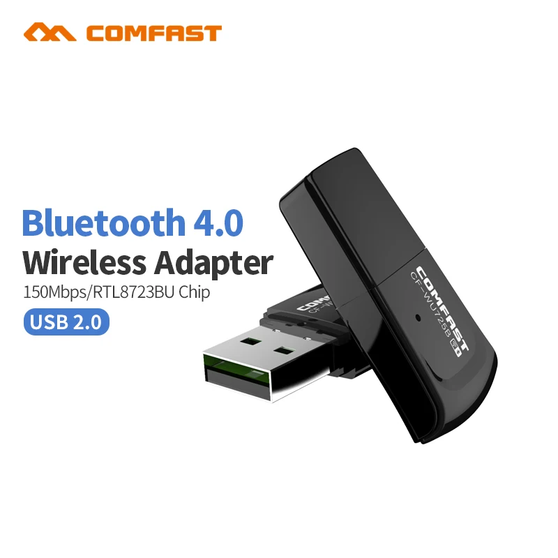 10 шт. беспроводной USB Wi-Fi адаптер Bluetooth 4,0 150 Мбит/с 2,4 ГГц мини WiFi антенна 802.11b/n/g компьютер Wi-Fi сетевой картоприемник