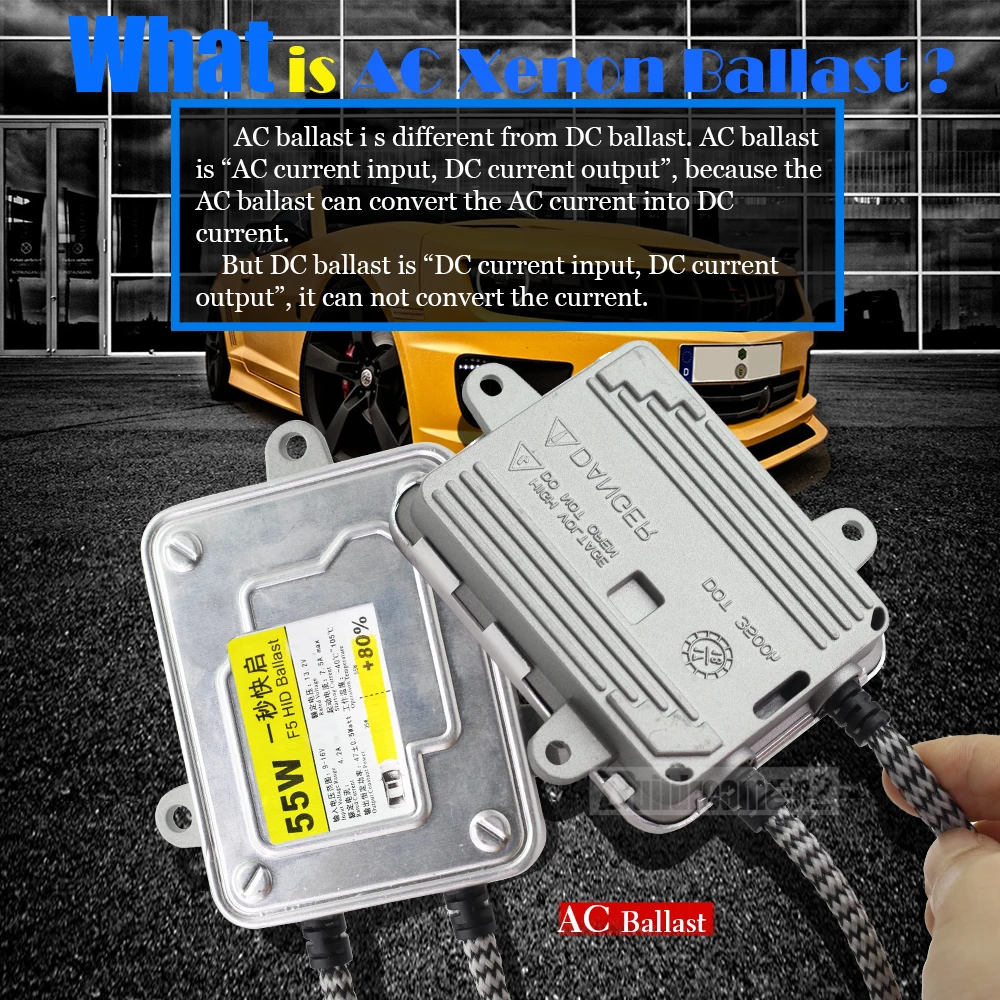 Bloco de Ignição Substituição do Carro Xenon Lastro 12 v Digital Todo Lâmpada h1 h3 h4 h7 h8 H11 9005 Buildreamen2 55 w ac Hid 2 Lâmpadas de farol de carro (Xenon)