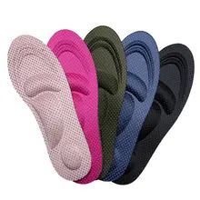 1 пара, летние 4D женские стельки на высоком каблуке, дышащие, дезодорант, пот, утолщение, массаж, амортизатор, спортивные стельки 517D