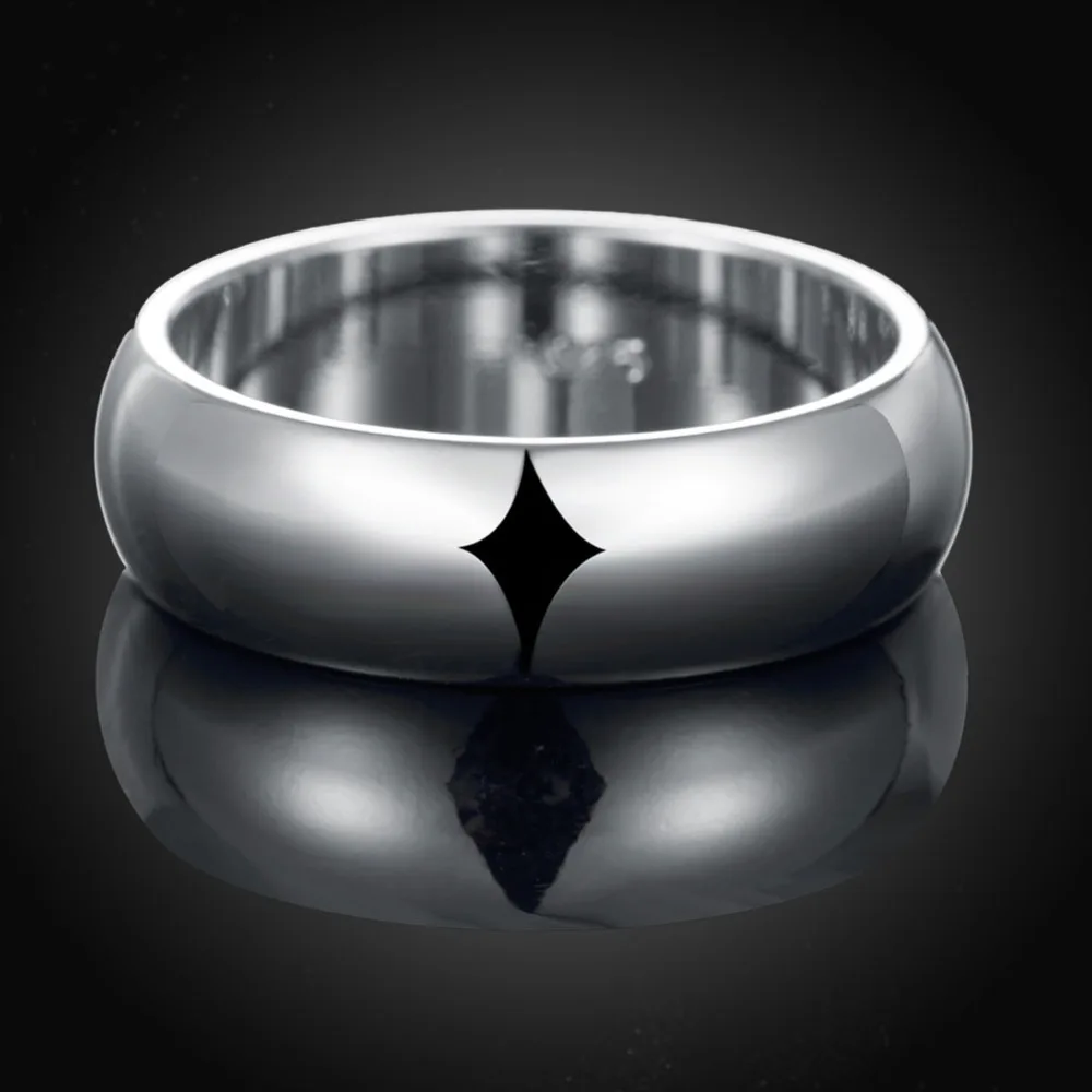 925 Sterling Silver Rings For Women Party Jewelry Size 5 6 7 8 9 10