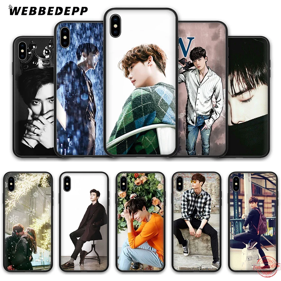 Мягкий силиконовый чехол WEBBEDEPP Lee Jong Suk для iPhone 8 7 6S 6 Plus 11 Pro XS Max XR X 5 5S SE | Мобильные