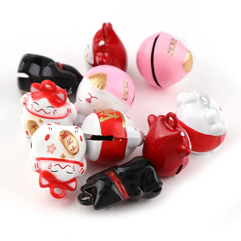 2pc Mini Cat Bells Metal Jingle Bells Loose Beads Festival Party Decoration Pet Decorations DIY School Crafts Accessories