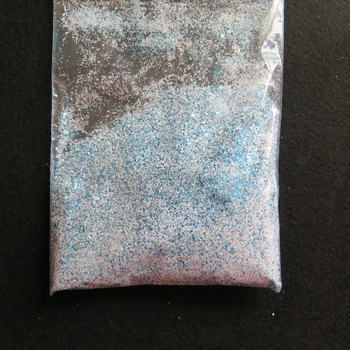 

GD26-4 Free Shipping Wholesale 100g/bag Light Blue Mixed Glitter Nice Nail art Glitter Pieces Nail art decoration