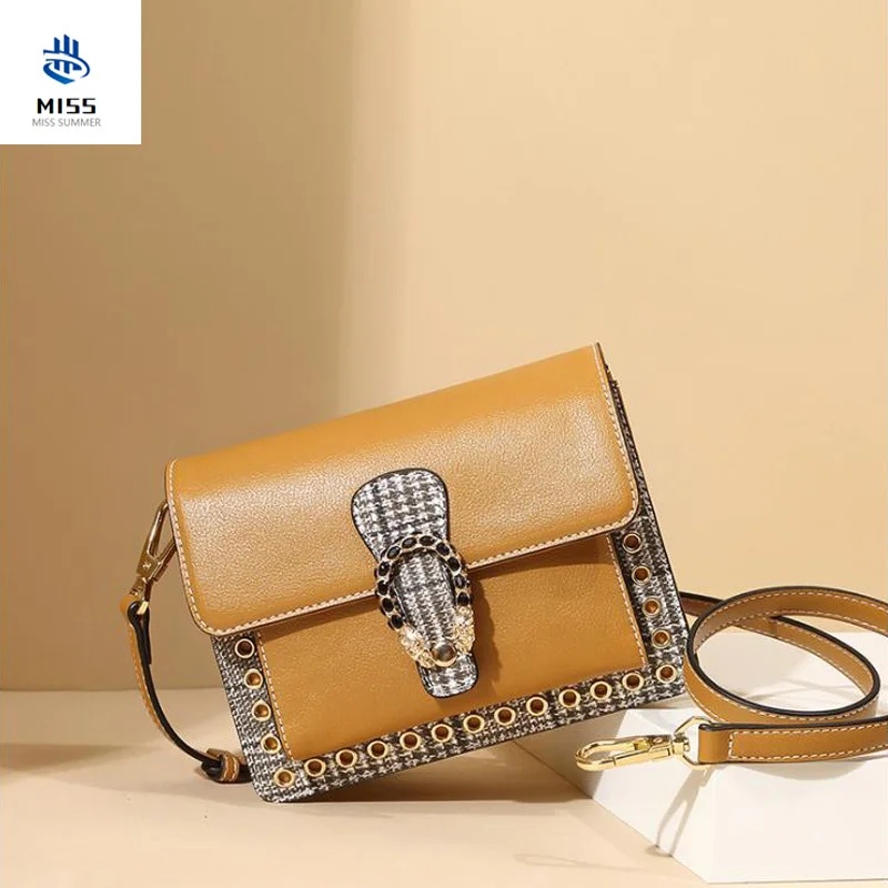

Korean version of the color square package 2019 summer new fashion handbag casual shoulder slung packet