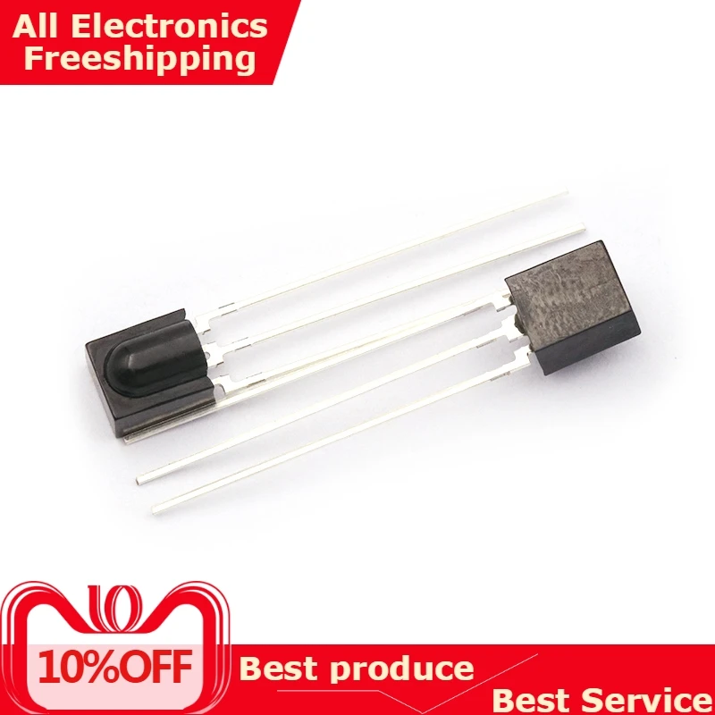 

5PCS IR Receiver 38 kHz Remote Infrared Module TSOP4838 DIP-3