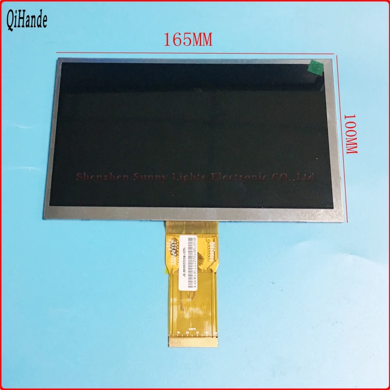 New 7" inch 7300101463  7300101462 7300130906 LCD For tablet 