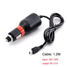 

CARRVAS DC 5V 2.0A Mini USB Car Power Charger Adapter Cable Cord For GPS Navigation