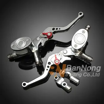 

Modified 7/8" 22mm Clutch lever mirror seat Hydraulic brake Master Cylinder For Honda Yamaha Kawasaki Suzuki All Street Racing