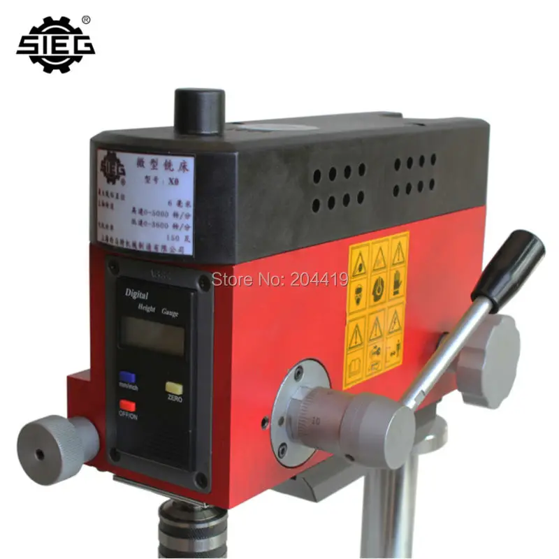 Микро мельница X0/SIEG 6 мм 150 Вт и дрель/SIEG X0 машина|drill key|drilled gemstonesdrill clamp |