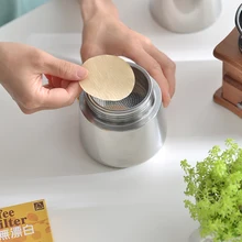 100 предмета кофейные чайник Замена профессиональные фильтры Бумага для аэропресс для кофе Чай кухонные принадлежности