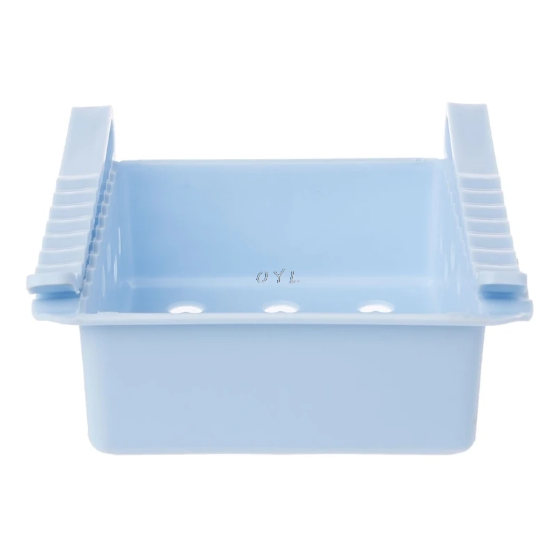 

Slide Fridge Space Saver Freezer Organizer Storage Rack Shelf Holder Kitchen Refrigerator Parts