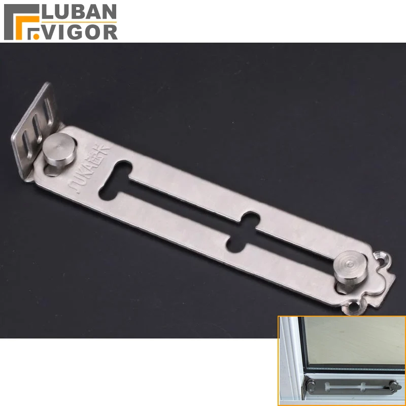 Stainless steel, Sliding window Security Lock/stopper,prevent children
