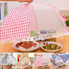 Складной кухонный пищевой тент зонтик открытый лагерь торт Кружевная Сетка